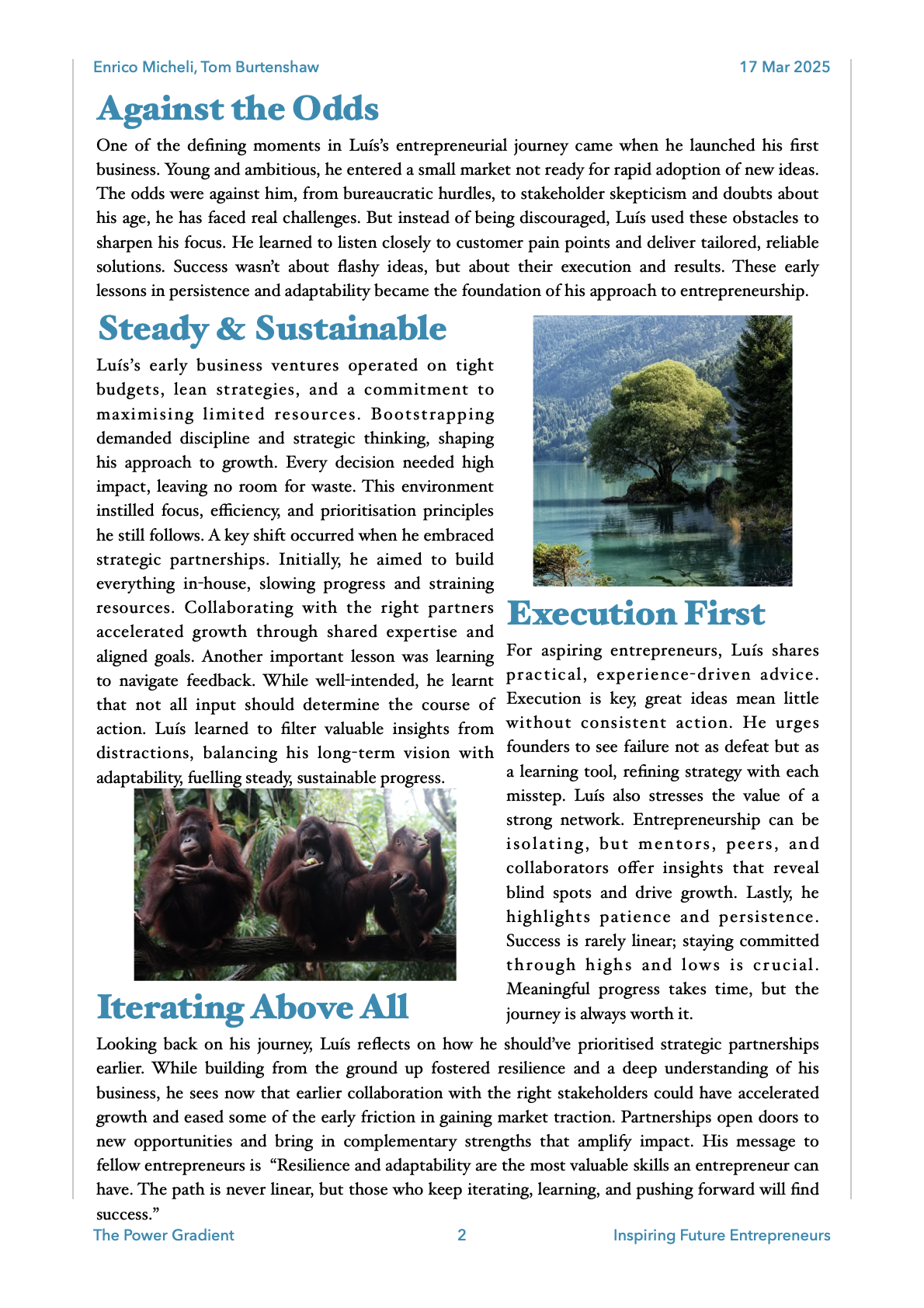Page 2 of The Power Gradient - Week 17